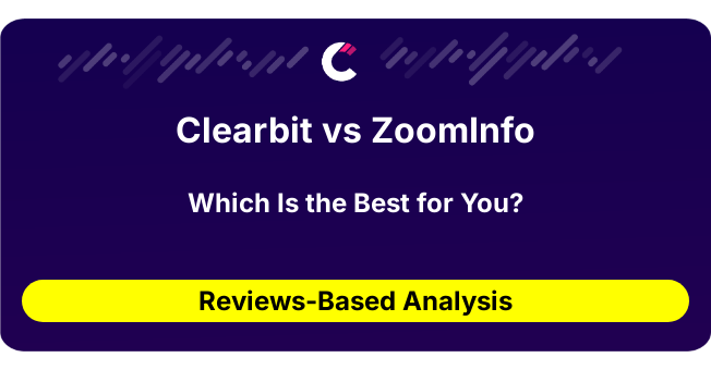 Clearbit vs ZoomInfo (AI Analysis from 62 Review Data)