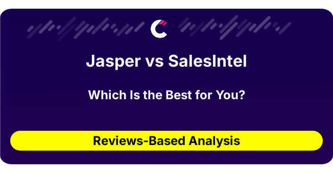 Jasper vs SalesIntel (AI Analysis from 41 Review Data)