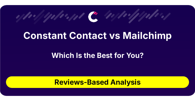 Constant Contact vs Mailchimp (AI Analysis from 905 Review Data)
