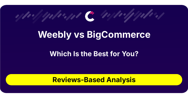 Weebly vs BigCommerce (AI Analysis from 144 Review Data)