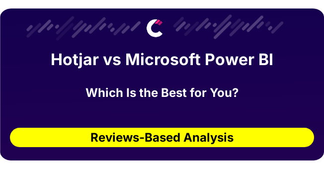 Hotjar vs Microsoft Power BI (AI Analysis from 20 Review Data)
