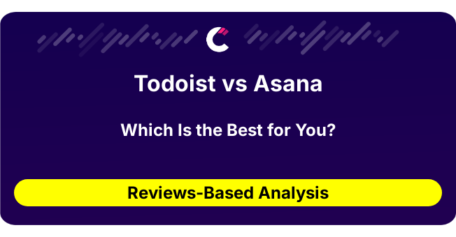 Todoist vs Asana (AI Analysis from 109 Review Data)