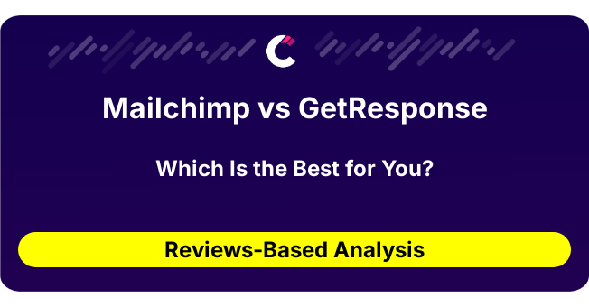 Mailchimp vs GetResponse (AI Analysis from 1114 Review Data)