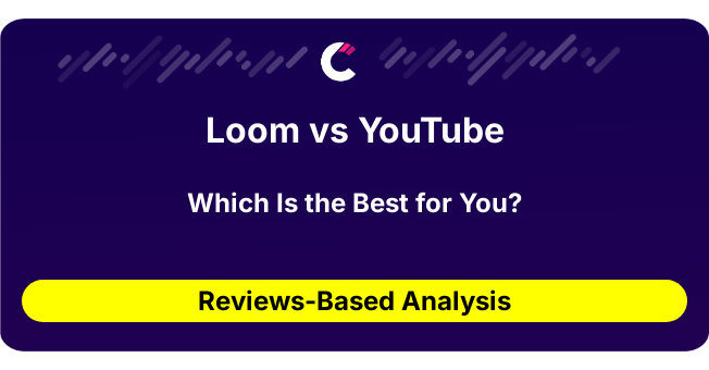 Loom vs YouTube (AI Analysis from 445 Review Data)