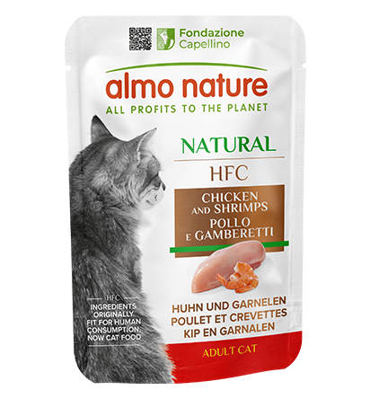 HFC NATURAL CAT 24X55 g CHICKEN AND SHRIMPS