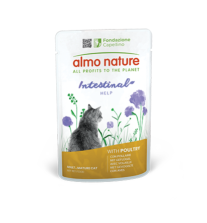 ALMO NATURE FUNCTIONAL INTESTINAL HELP CAT 30X70 g WITH POULTRY