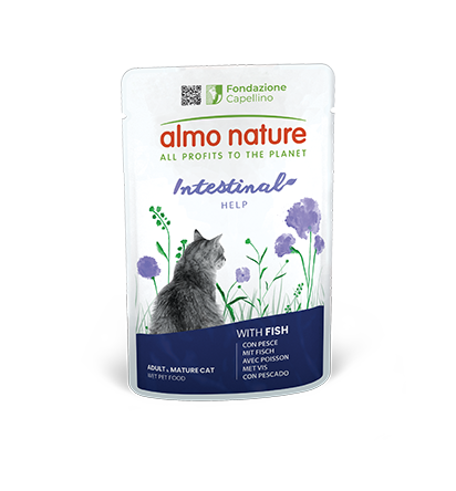 ALMO NATURE FUNCTIONAL INTESTINAL HELP CAT 30X70 g WITH FISH
