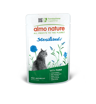 ALMO NATURE FUNCTIONAL STERILISED CAT 30X70 g WITH TUNA