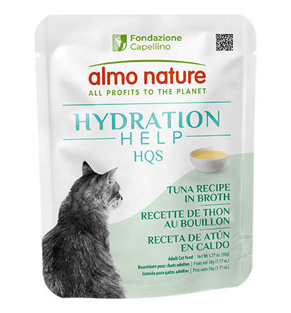 HQS Hydration Help Cat 2x12x50 g. Tuna recipe in broth