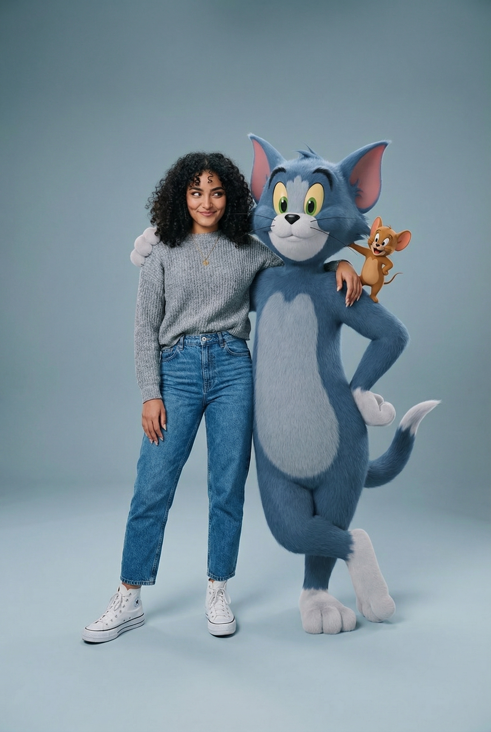 Studio Playdate: Human, Giant Tom & Jerry