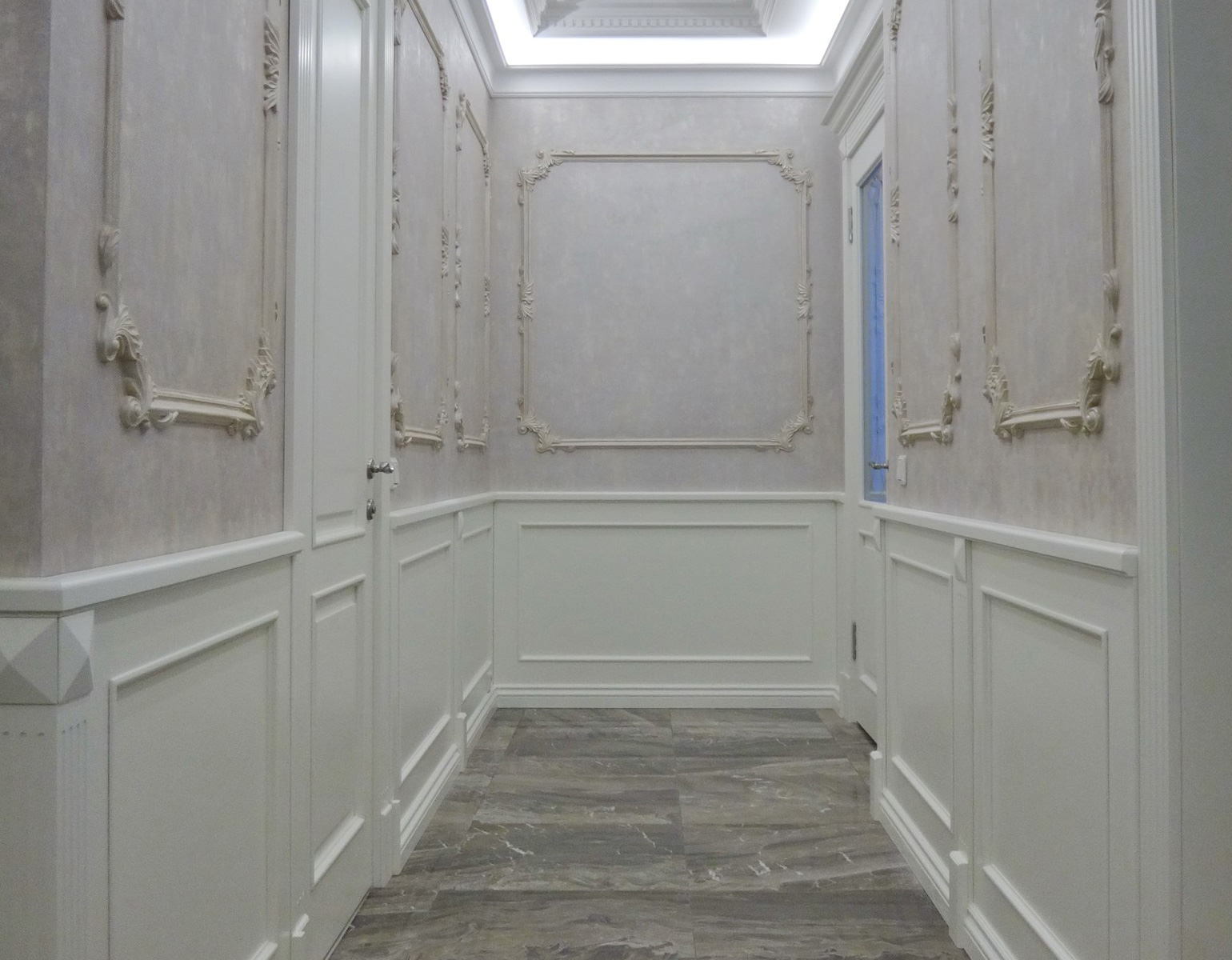 Монтаж стеновых панелей