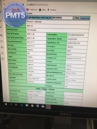 11BY-499, RENAULT MEGANE II 2004 para las piezas de repuesto