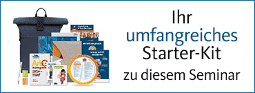 Umfangreiches Starterkit für BR-Seminare
