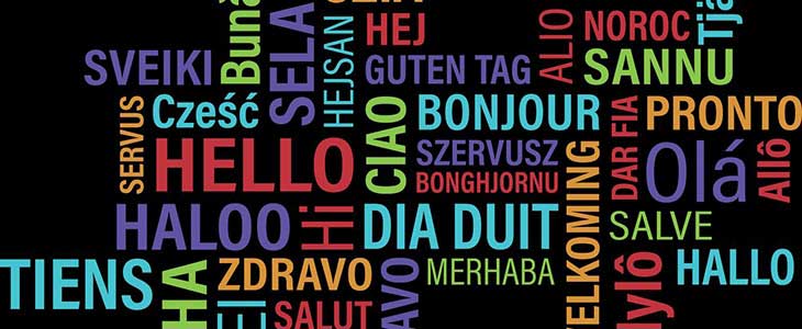 730x300 Begr&uuml;&szlig;ung in vielen verschiedenen Sprachen