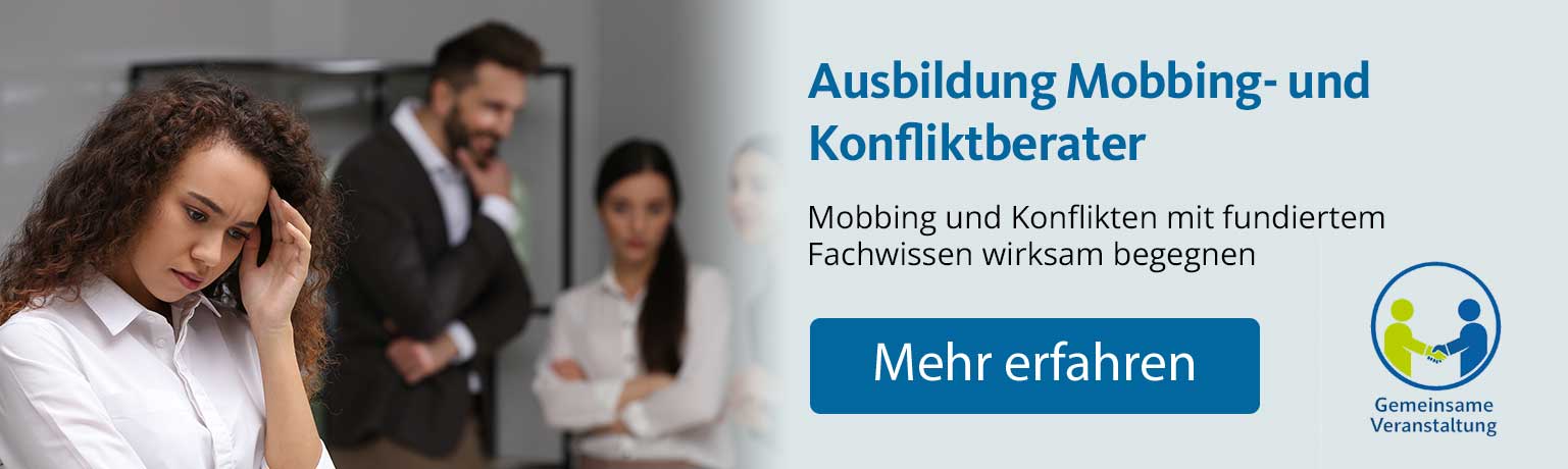 Ausbildung zum Mobbing- und Konfliktberater - Bannerwerbung