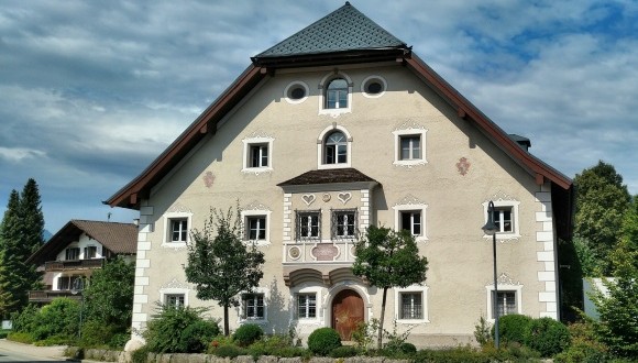 Altes Rathaus in Inzell, Bayern