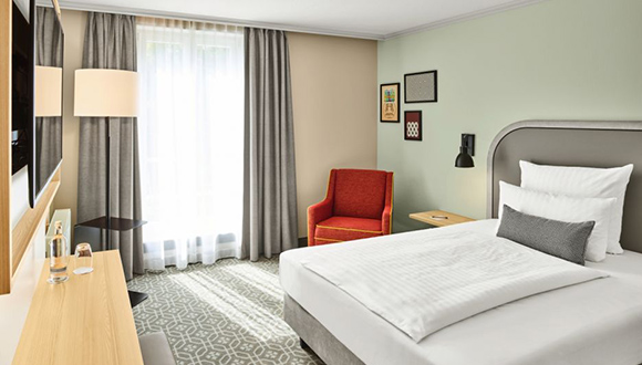 MAXX Hotel Sannsoucir Potsdam Schlafzimmer