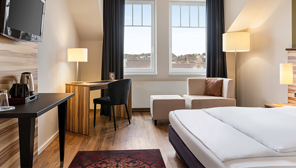 Vienna House Easy by Wyndham Leipzig Zimmer 580x330