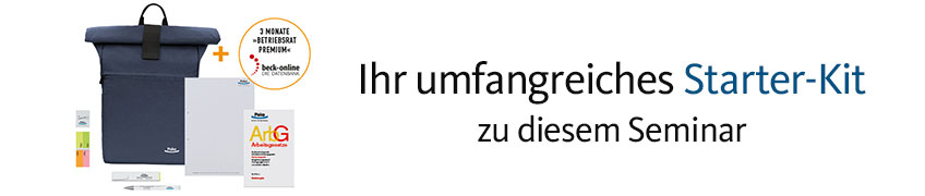 Starter-Kit Arbeits- Betriebsverfasssungsrecht Banner 2024