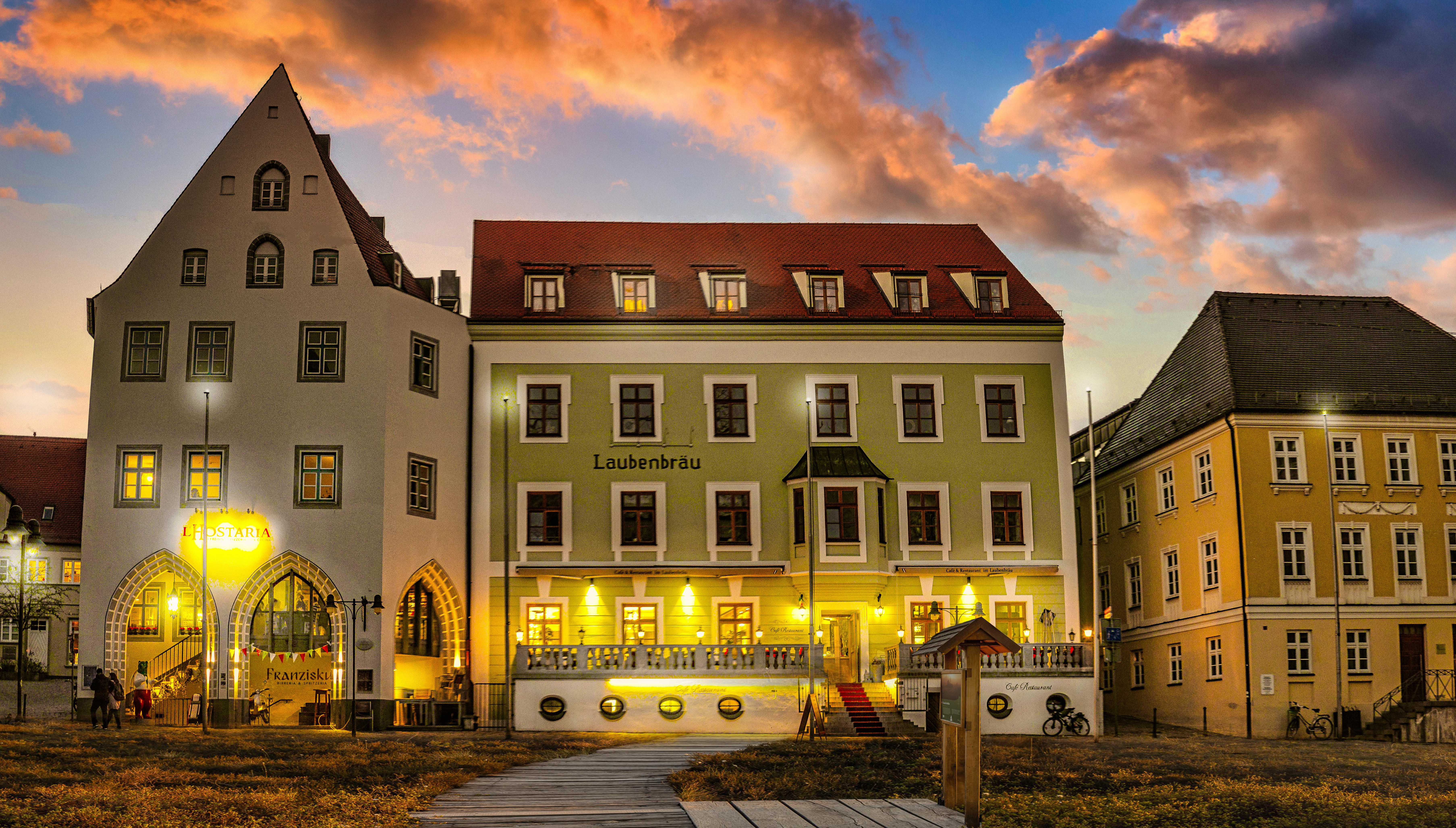 Gebäudereihe in Freising