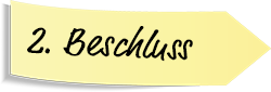 Inhouse - Pfeil-rechts - Beschluss