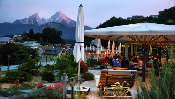 Edelweis Berchtesgaden Terasse Aussen
