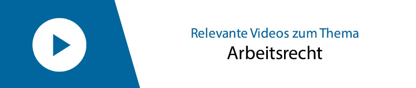 Banner Arbeitsrecht Playlist Youtube