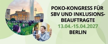 Poko-Kongress für SBV und Inklusionsbeauftragte 2027