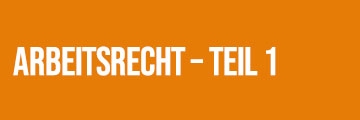 Das klassiche Einführungsseminar  - Arbeitsrecht I