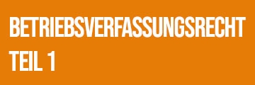 Zum Einsteigerseminar Betriebsverfassungsrecht I
