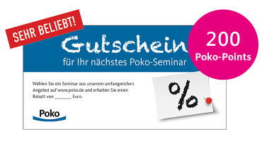 Seminargebühr- Nachlass