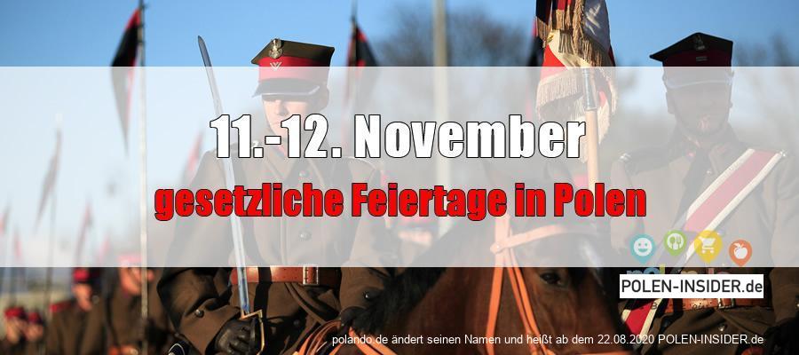 11. und 12. November sind in Polen Feiertage!