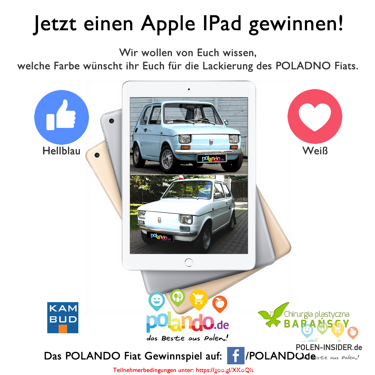 Gewinnspiel! – Gestalte das POLANDO Maskottchen mit und gewinne ein iPad 4
