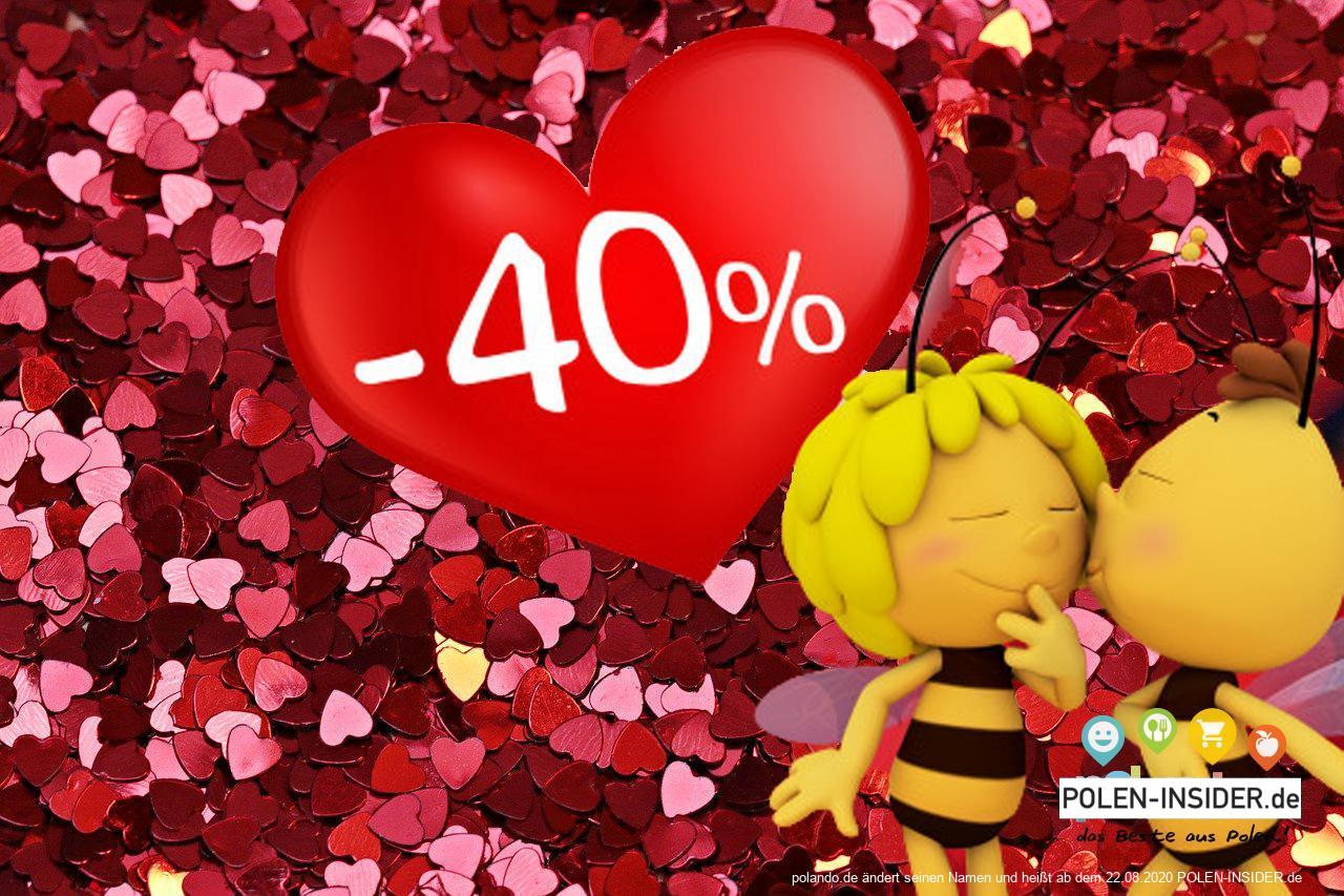 Valentinstag im Freizeitpark Majaland in Polen: 40% Rabatt