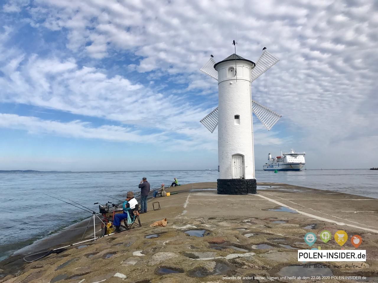 Swinemünde an der polnischen Ostseeküste