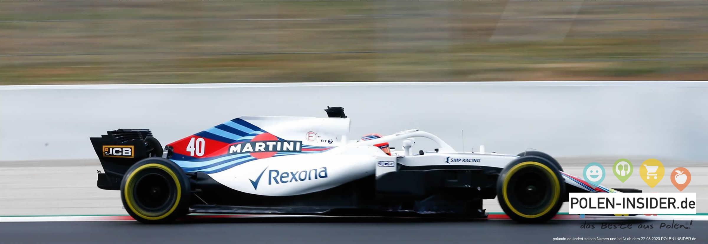 Robert Kubica startet nach 8 Jahren Pause wider in der Formel 1
