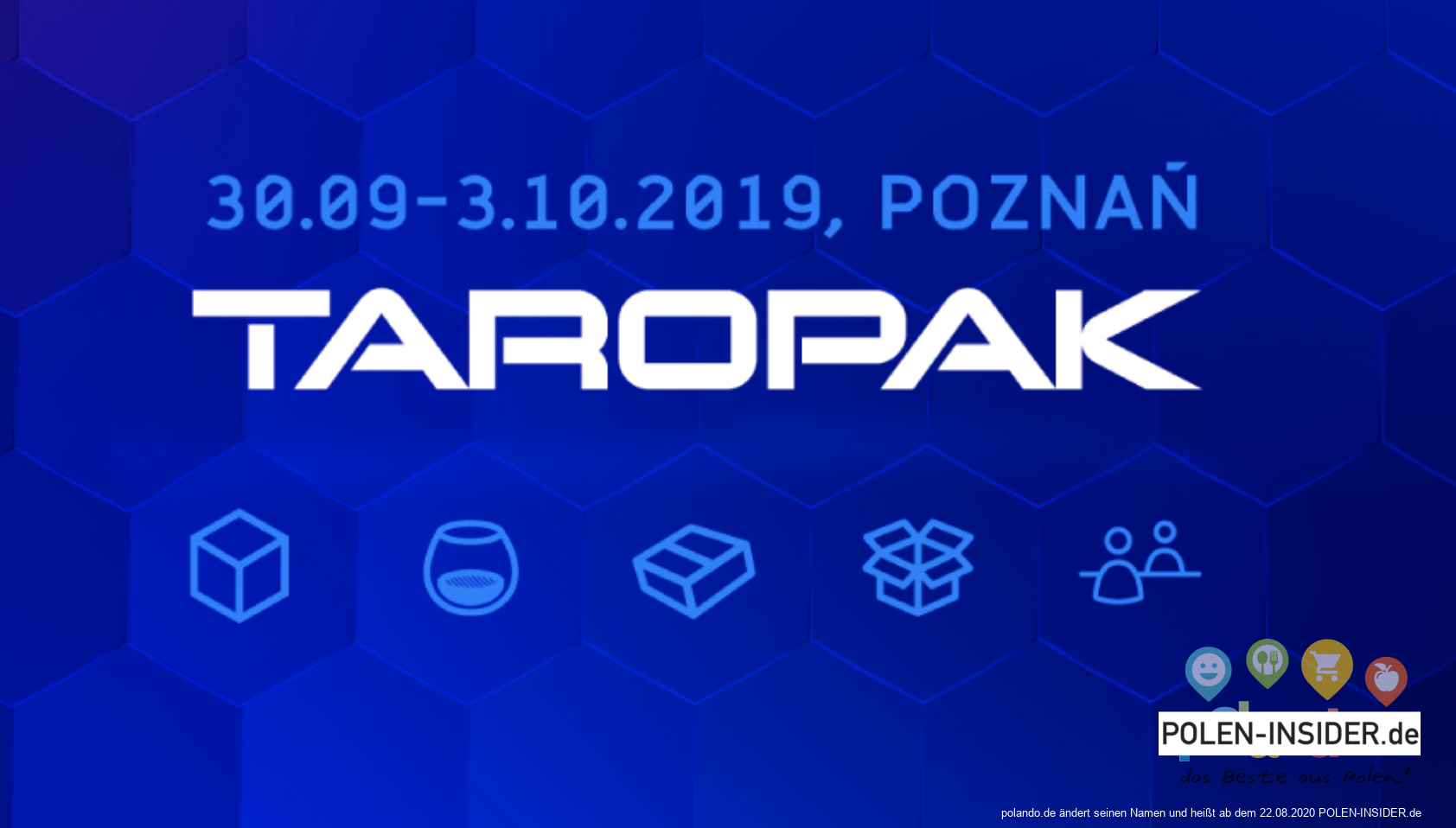 TAROPAK – die wichtigste Fachmesse der Verpackungsindustrie in Polen