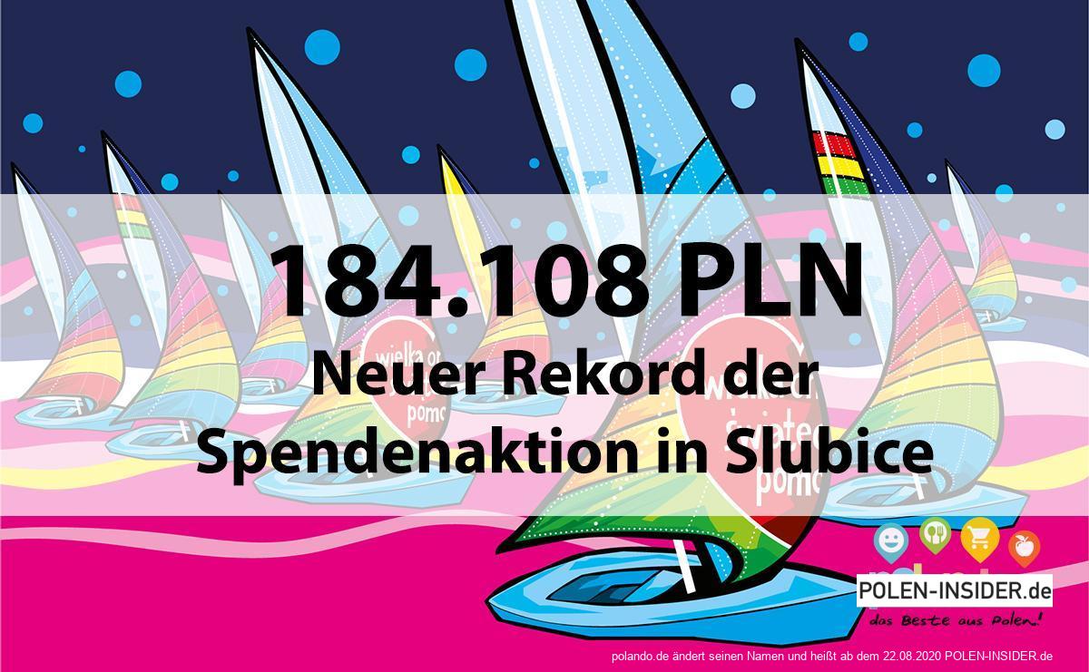 Rund 44 Tsd. Euro haben die Słubicer bei der gestrigen Wohltätigkeitsaktion gesammelt