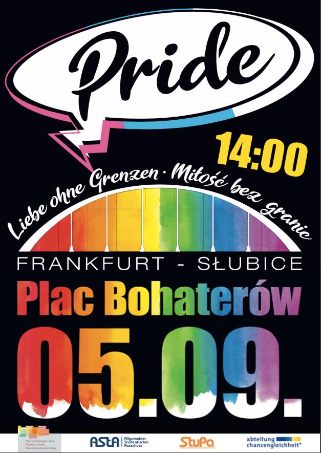 Erster Frankfurt-Słubice-PRIDE und zwei Gegendemos dieses Wochenende in der Doppelstadt