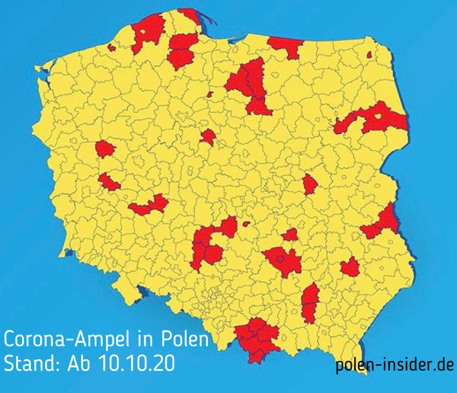 Neue Einschränkungen im Zusammenhang mit Coronavirus in Polen