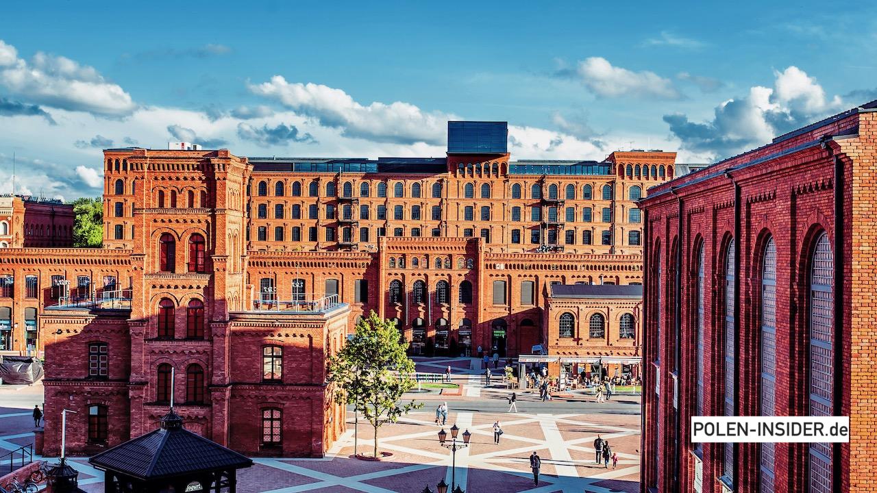 Neues Leben in Industriebauten von Łódź