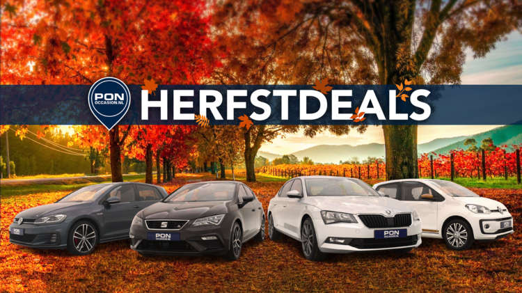 Pon Occasion HerfstDeals - Hoofdvisual V2