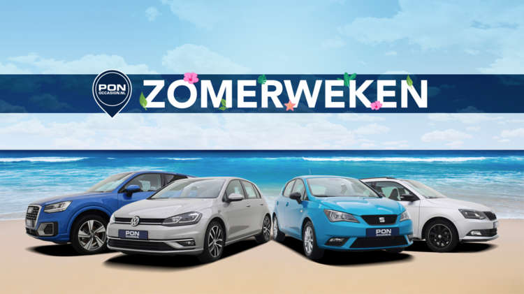 Pon Occasion Zomerweken Hoofdvisual 1