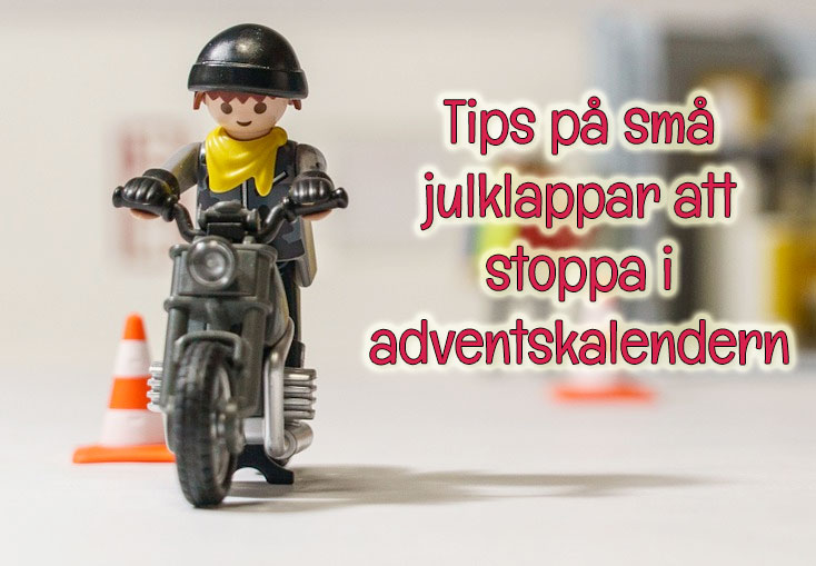 Tips på små julklappar att stoppa i adventskalendern