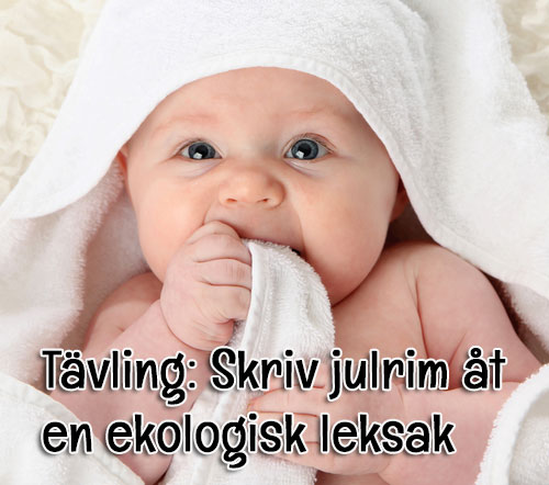 Ny tävling: Hitta på julrim åt ekologiska leksaker