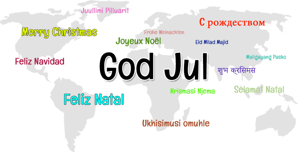 God Jul - på världens alla språk