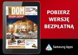 Bezpłatna wersja miesięcznika Ładny Dom do pobrania w Samsung Apps