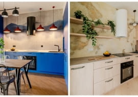 Ten sam układ, różne style - boho kontra loft