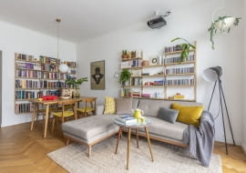 Mieszkanie na Bielanach w klimacie MID-CENTURY