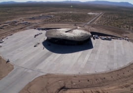 Spaceport America, Nowy Meksyk, USA, proj. Foster Partners